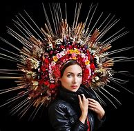 Image result for Ukrainian Flower Headdress