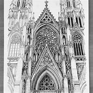 Image result for How to Draw Gothic Art