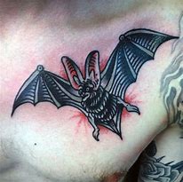 Image result for Bat Tattoo dSign