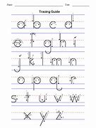 Image result for Trace 26 Alphabet Letters