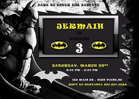 Image result for Batman 54 Birthday Card