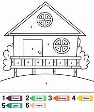 Image result for Color by Number House