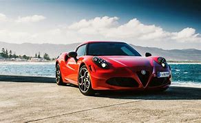 Image result for Alfa Romeo 4C Side View