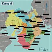 Image result for Kansai Area Map