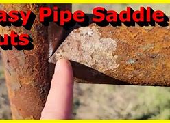 Image result for Saddle Pipe Connection