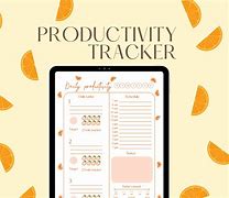 Image result for Free Productivity Tracker Template