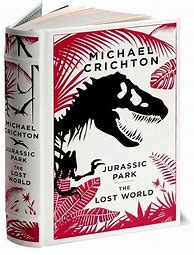 Image result for Jurassic Park Book Cover