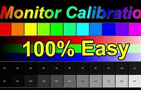 Image result for How to Calibrate Monitor Colors
