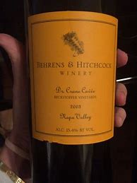 Image result for Behrens Hitchcock Rudy's Cuvee