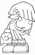 Image result for Knuckles Christmas Coloring Pages
