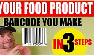 Image result for Barcode On Food Box