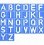 Image result for Alphabet Stencils in Dark Blue