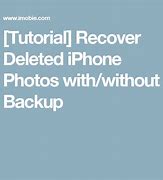 Image result for 4 Methods to Recover Deleted Photos iPhone