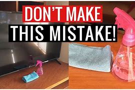 Image result for Clean Flat Screen TV with Dish Detergent