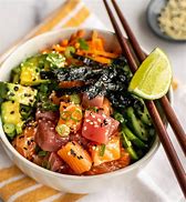 Image result for Salmon Poke