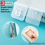 Image result for Double-Sided Adhesive Wall Hooks