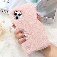 Image result for iPhone 13 Pink Fuzzy Bunny Case
