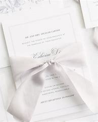 Image result for Wedding Invitations with Ribbon