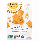 Image result for Simple Mills Cheddar Crackers