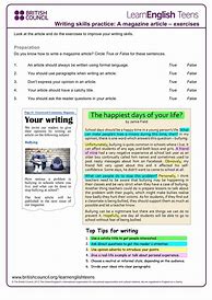 Image result for Newspaper Article Writing Examples