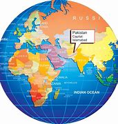 Image result for Pakistan in World Map