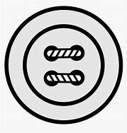 Image result for Black and White Clip Art of Button
