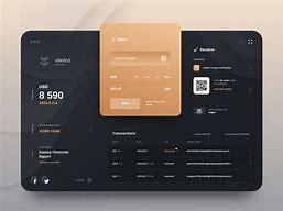 Image result for My Wallet UI Screen Web