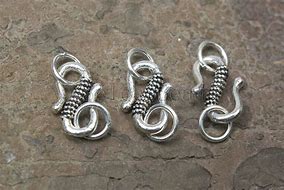 Image result for Silver Hook Clasp