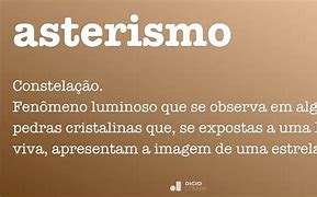 Image result for asterismo