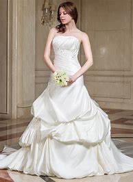 Image result for Satin Princess Wedding Dresses