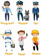 Image result for Different Jobs Cartoon