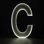 Image result for Neon Letter C