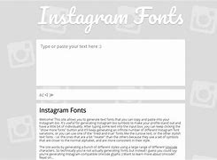 Image result for Instagram Fonts