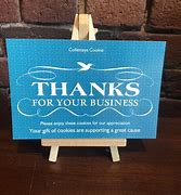 Image result for Thank You for Your Business Sign Chevy