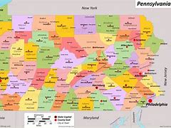 Image result for County Map PA. Lower