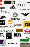 Image result for Clothing Companies Logos