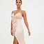 Image result for Champagne Satin Gown