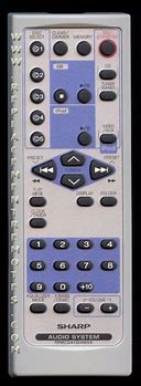 Image result for Sharp Stereo System Remote