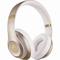 Image result for Sharper Image Products White and Gold Headphones