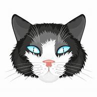 Image result for Cat Face Vector