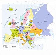 Image result for Geografska Karta Europe