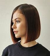 Image result for Short Straight Blunt Bob