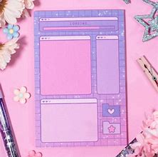 Image result for Chibi Aesthetic Notepad