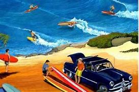 Image result for 1960s California Surf Culture