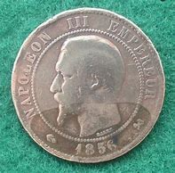 Image result for Napoleon III Empereur 1856 Coin