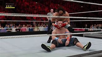 Image result for WWE 2K17 AJ Styles vs John Cena