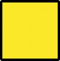 Image result for Yellow Square Clip Art