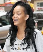 Image result for Rihanna without Makeup and Wig