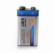 Image result for 9 Volt Rechargeable Battery