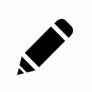 Image result for Pencil Icon Transparent
